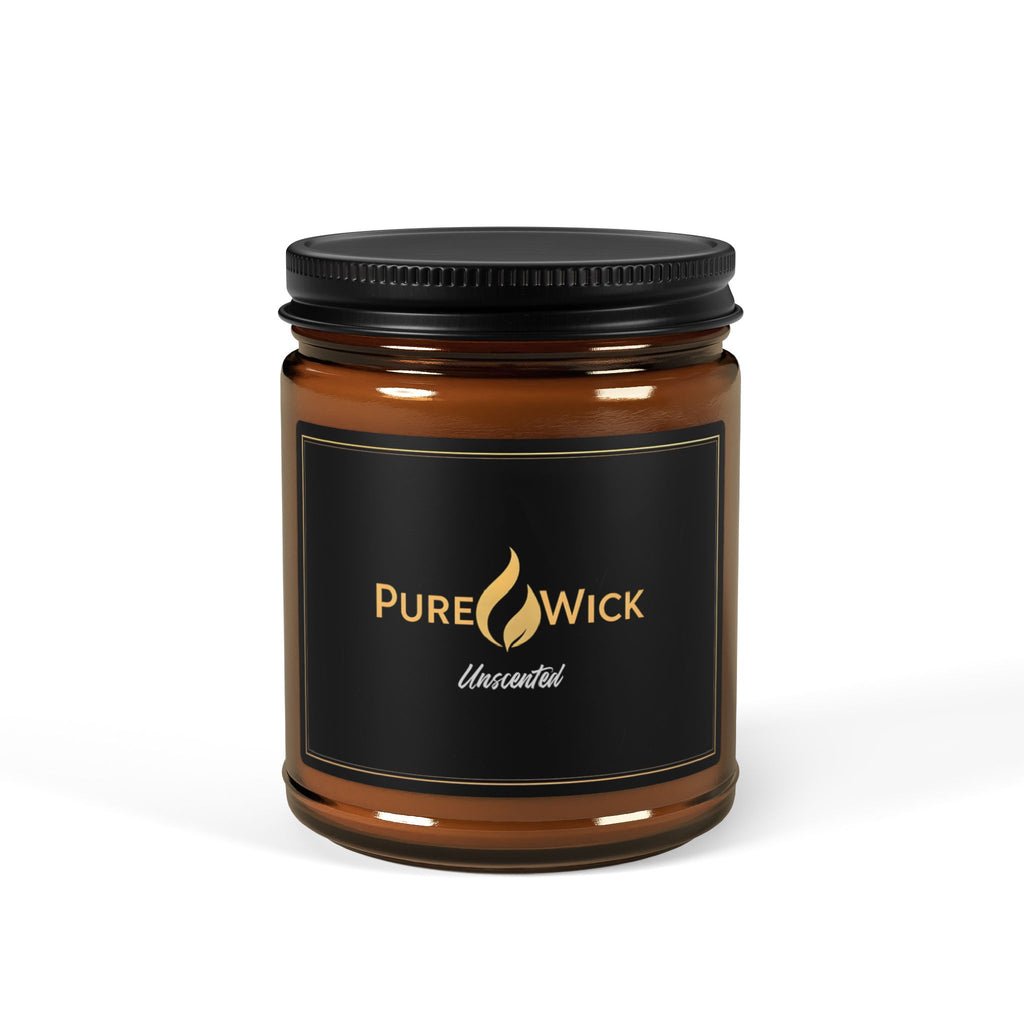 PureWick Amber Jar Candle Unscented 9oz