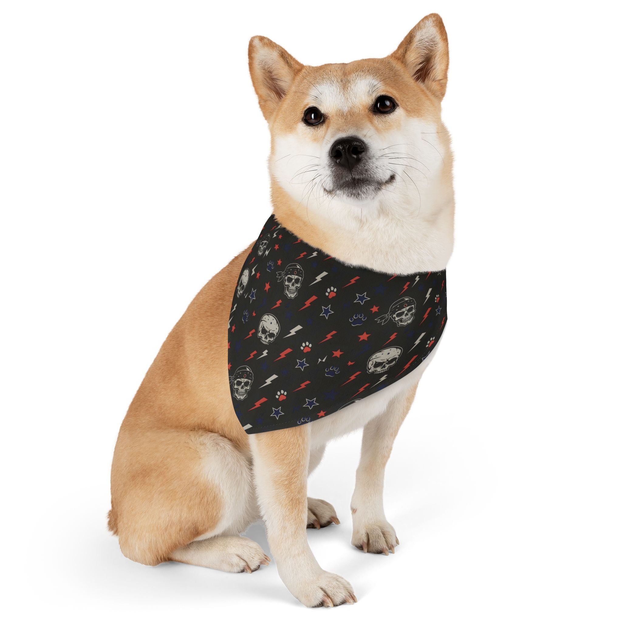 Rebel Pup Dog Bandana Collar